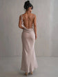 Valeria™ | Vestido Largo de Noche con Espalda Descubierta y Estilo Sofisticado
