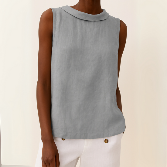 Anette™ | Blusa sin mangas de alta calidad