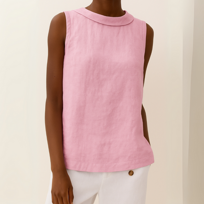 Anette™ | Blusa sin mangas de alta calidad