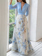 Isabela™ | Vestido Largo Floral con Mangas Largas y Estilo Atemporal