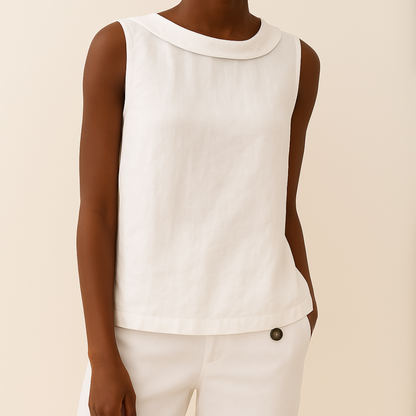 Anette™ | Blusa sin mangas de alta calidad