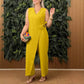 Clara™ | Mono Casual de Verano con Escote en V y Lazo Ajustable