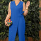 Clara™ | Mono Casual de Verano con Escote en V y Lazo Ajustable