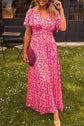 Pauline – Lange jurk met bloemenprint